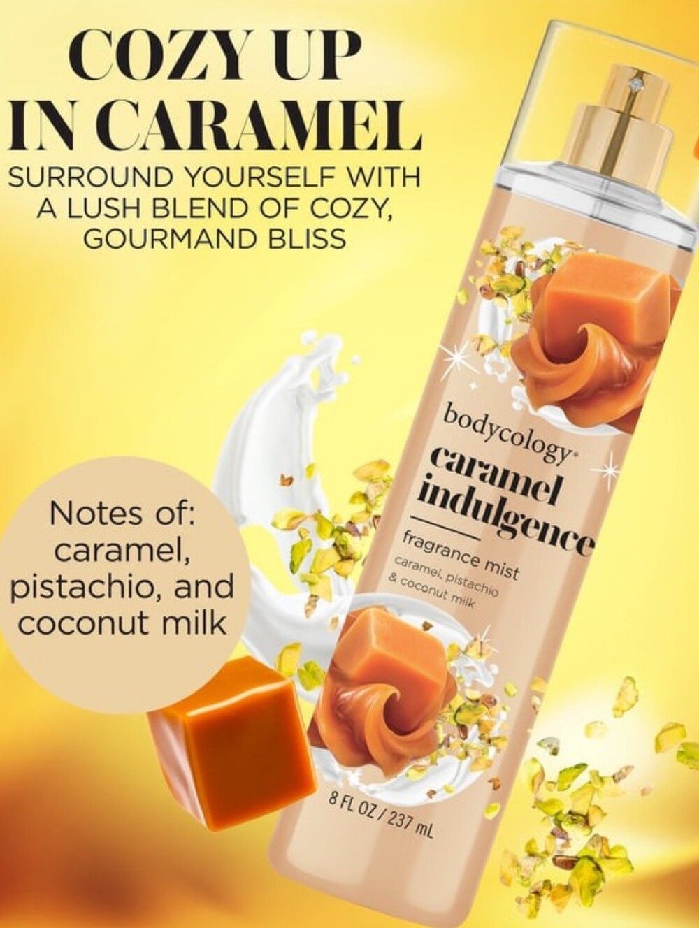 Bodycology Caramel Indulgence Fragrance Mist